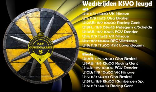 WEDSTRIJDSCHEMA KSVO JEUGD
