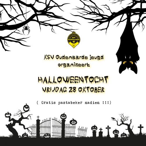 REMINDER INSCHRIJVINGEN HALLOWEENTOCHT