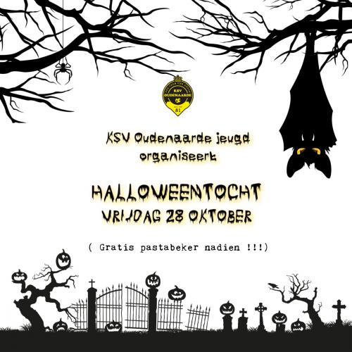 REMINDER INSCHRIJVINGEN HALLOWEENTOCHT 