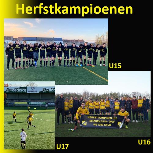 HERFSTKAMPIOENEN U15 - U16 - U17