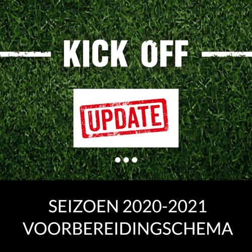 VOORBEREIDINGSSCHEMA 2020 - 2021 UPDATE