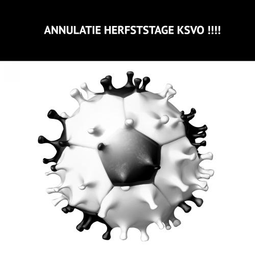 Annulatie herfststage KSVO