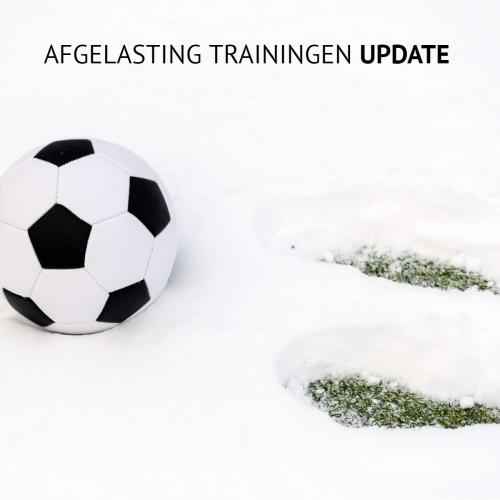 ALLE TRAININGEN DEZE WEEK GAAN NIET DOOR